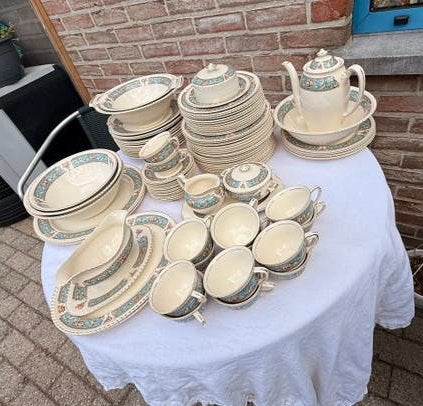 Engels  Servies Johnson Bros «Old English», Antiek en Kunst, Ophalen