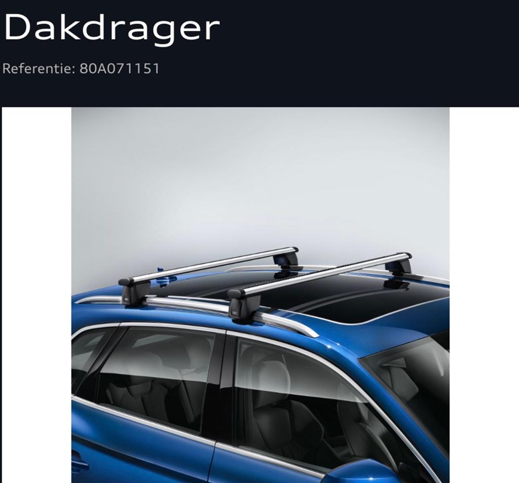 Dakdrager voor Audi Q5, Auto diversen, Dakdragers, Ophalen, Nieuw