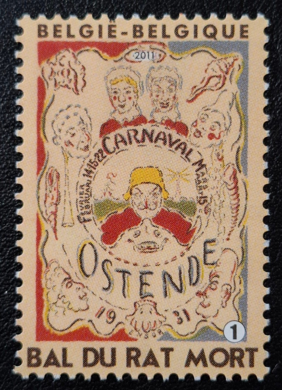 België: OBP 4104 ** Bal du Rat Mort 2011., Postzegels en Munten, Ophalen of Verzenden, Zonder stempel, Postfris, Postfris