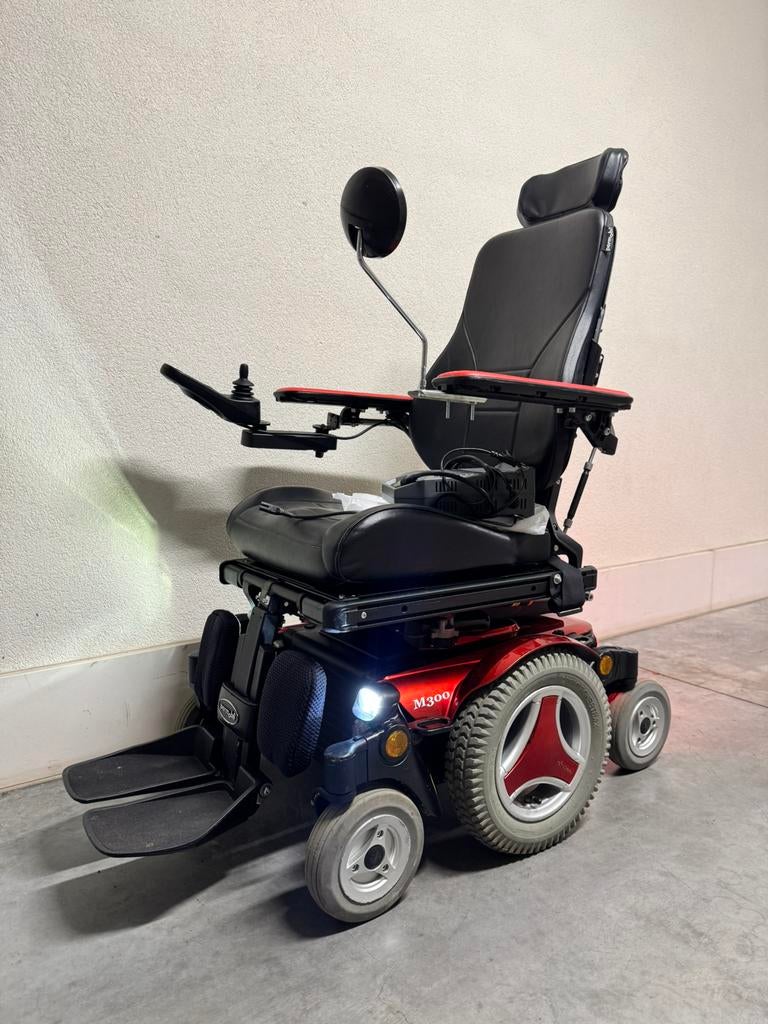 Permobil Electrische rolstoel 6wiel Stabiel rolwagen, Diversen, Ophalen of Verzenden, Inklapbaar, Zo goed als nieuw, Elektrische rolstoel