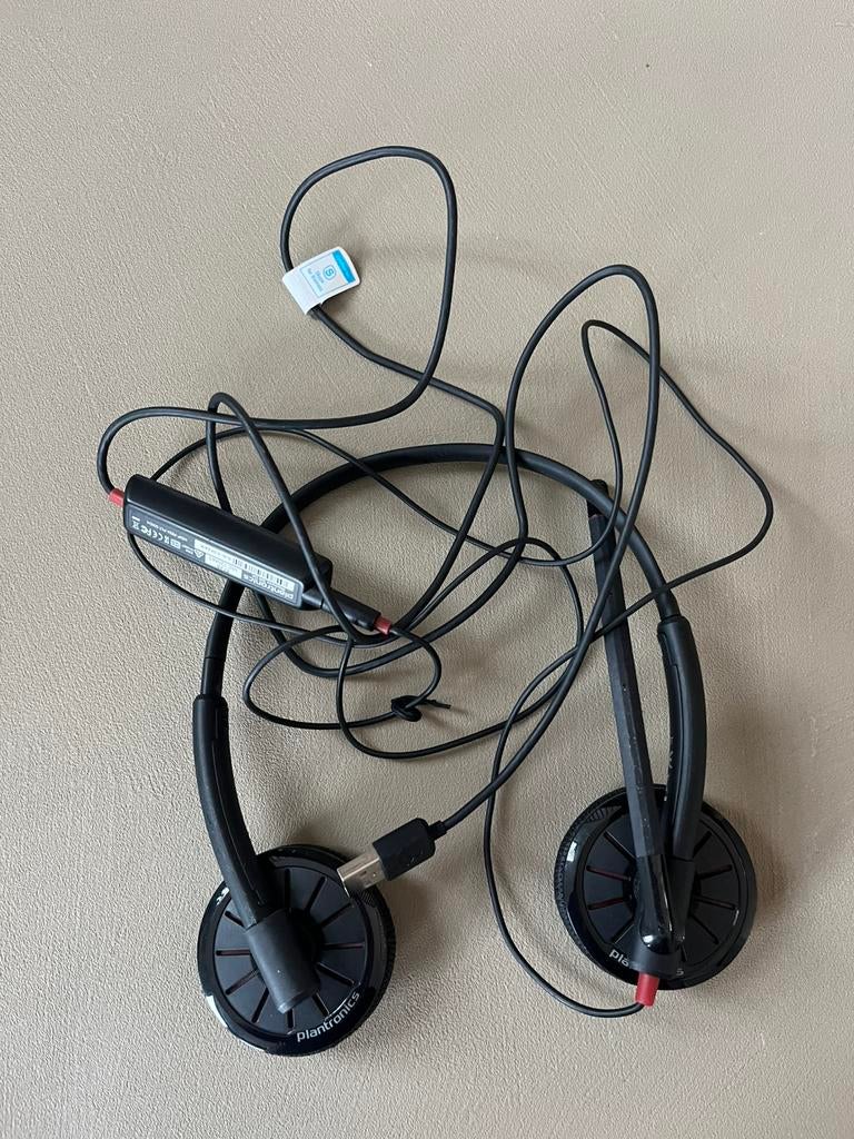 Hoofdtelefoon Plantronics, Computers en Software, Ophalen, Zo goed als nieuw