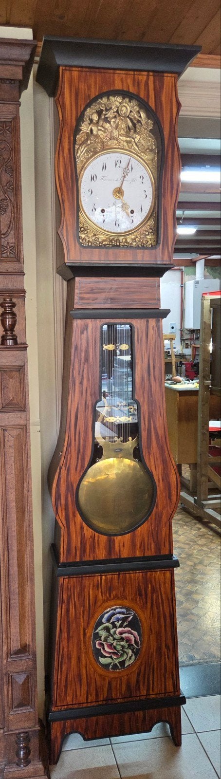 Horloge sur pied de 235 cm de haut !, Enlèvement