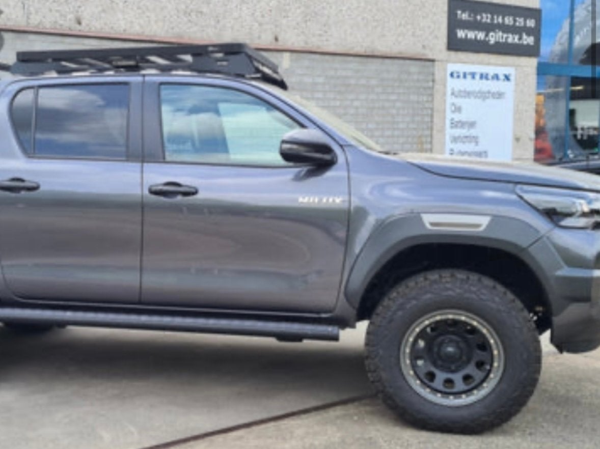 F4x4 Rock Sliders / Side Steps Toyota Hilux (16-26), Ophalen, Nieuw