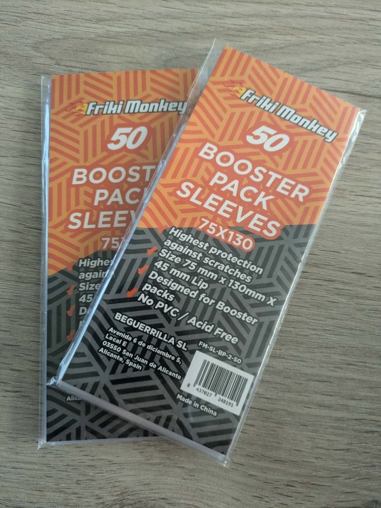 Sleeved booster packs, Ophalen of Verzenden, Nieuw, Sleeves of Kaarthoesjes