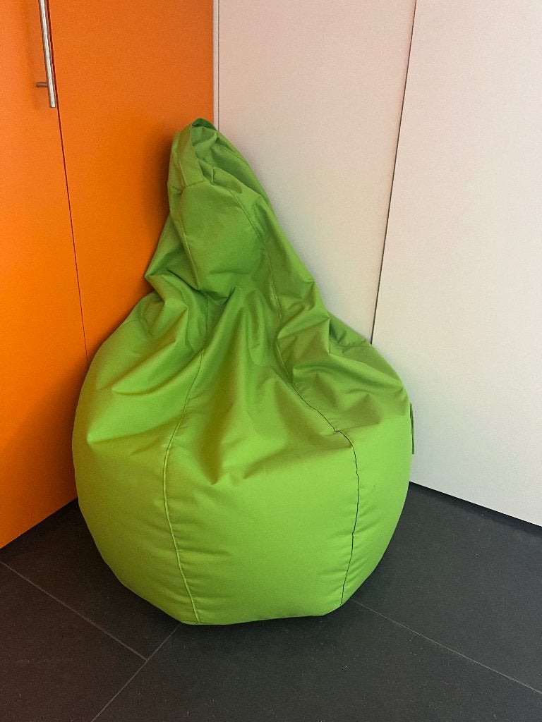 zitzak, Huis en Inrichting, Ophalen, Zo goed als nieuw, Groen, Zitzak