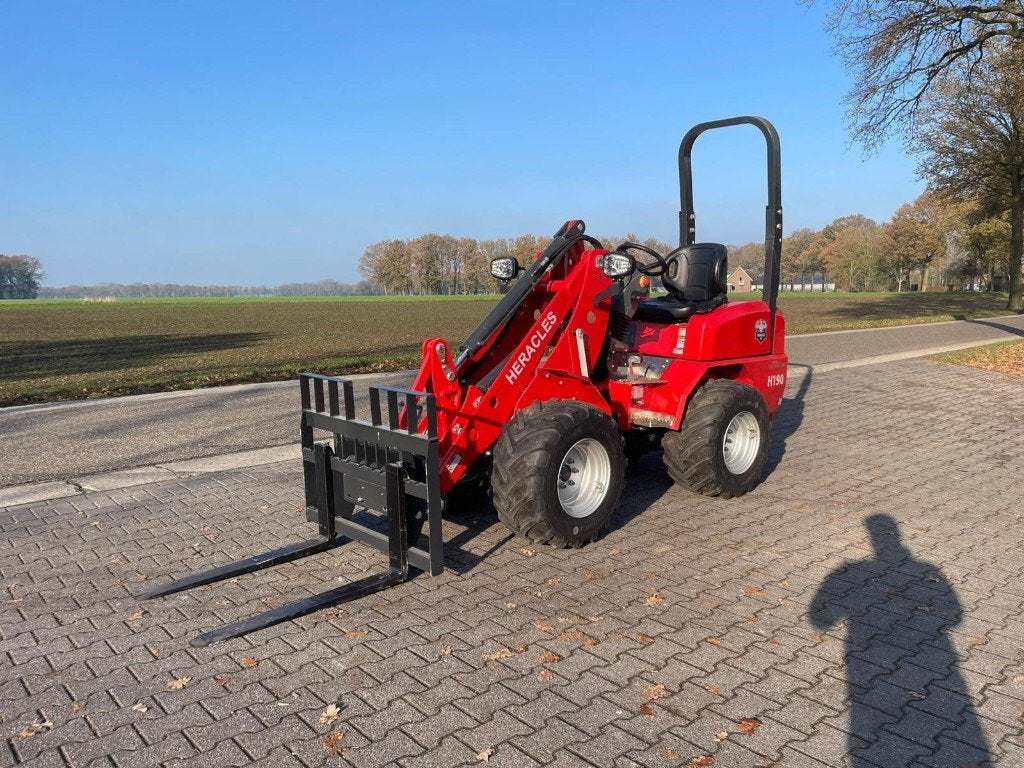 H190 PRO mini shovel/kniklader/loader NIEUW, Ophalen, Wiellader of Shovel