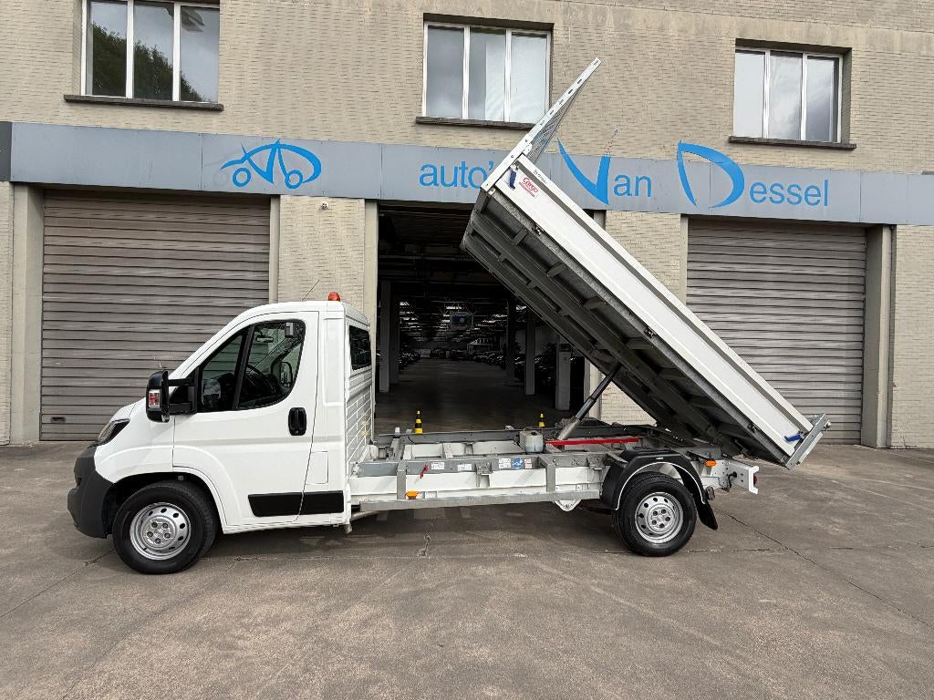 Peugeot Boxer 435 2.2 BlueHDi BENNE Basculante *18 490€ NET*, Autos, Achat, Euro 6, Entreprise, 3 places