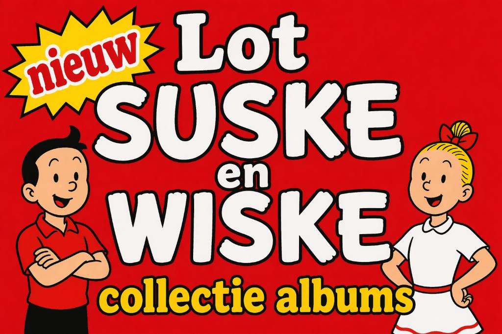 LOT Suske en Wiske Collectie albums - 3 stuks, Meerdere stripboeken, Ophalen of Verzenden, Nieuw, Willy Vandersteen