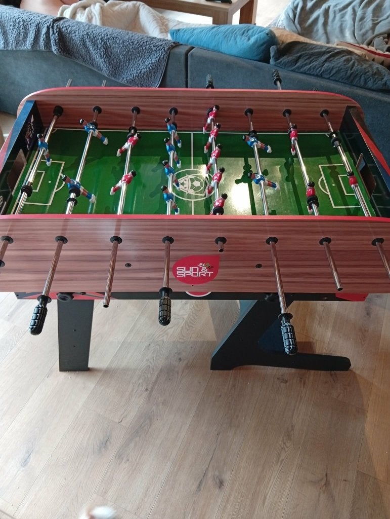 kicker,billard,ping-pong,pallet 4 en 1, Enlèvement, Neuf
