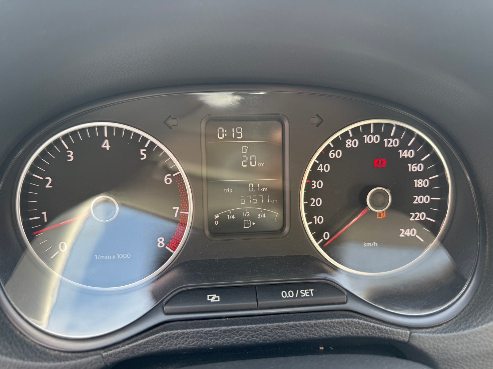 Volkswagen Polo 1.4 Benzine – 2011 – 67.571 km, Autos, Achat, 63 kW, Boîte manuelle, Noir