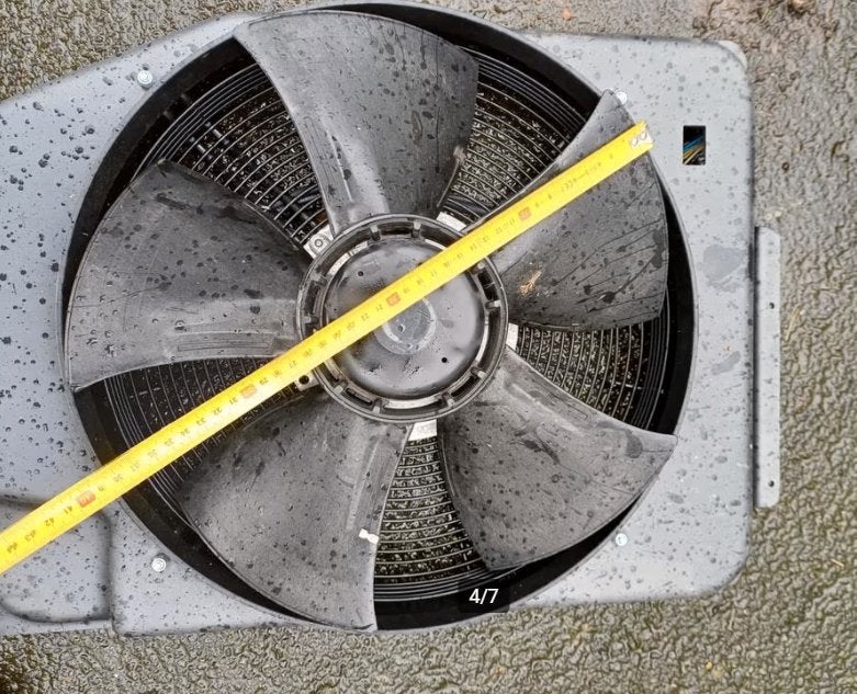 Krachtige ventilatoren 400W, Ophalen of Verzenden, Zo goed als nieuw, Ventilator
