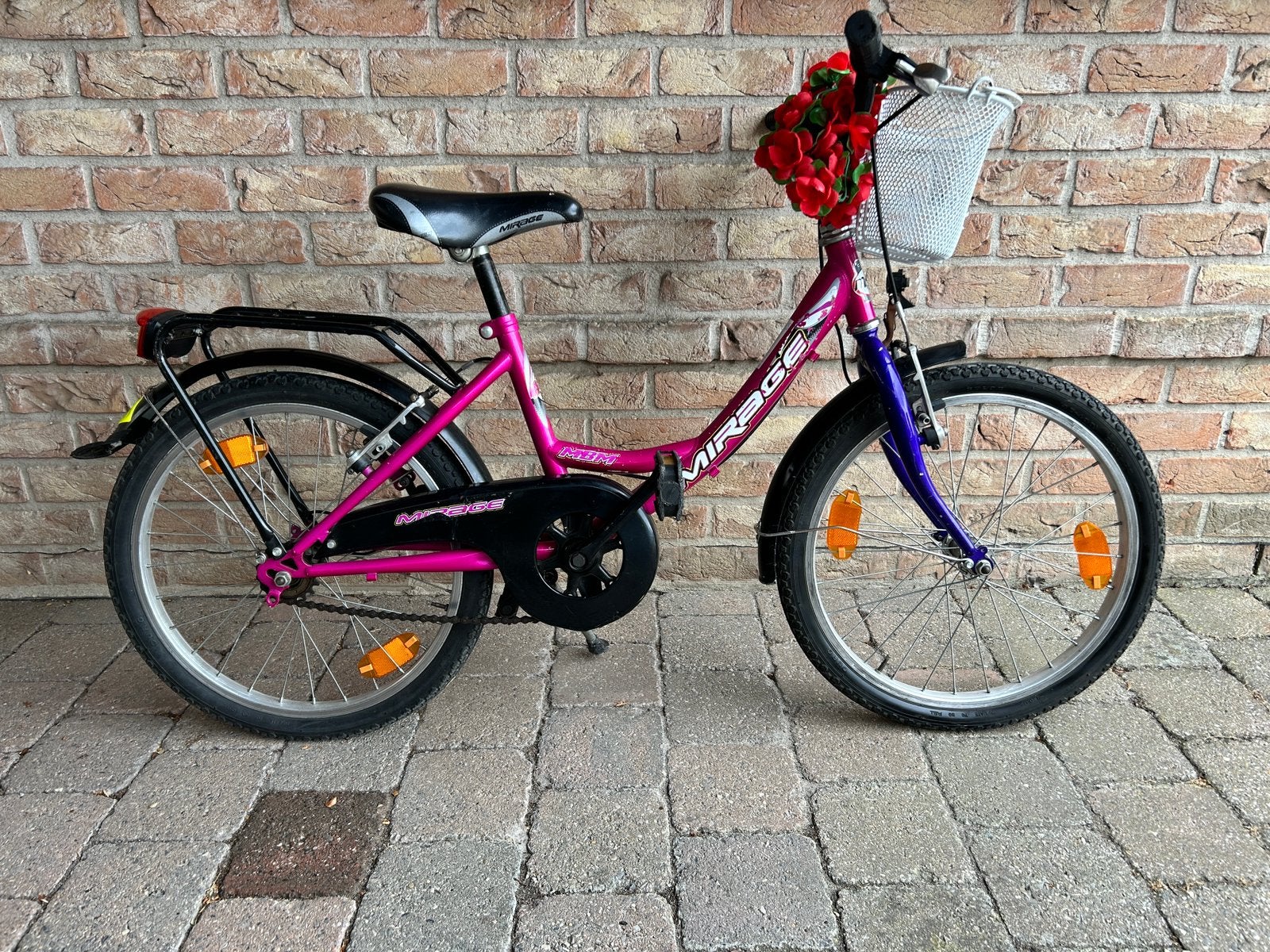 Roze kinderfiets 20 inch, Fietsen en Brommers, Ophalen, Gebruikt, 20 inch