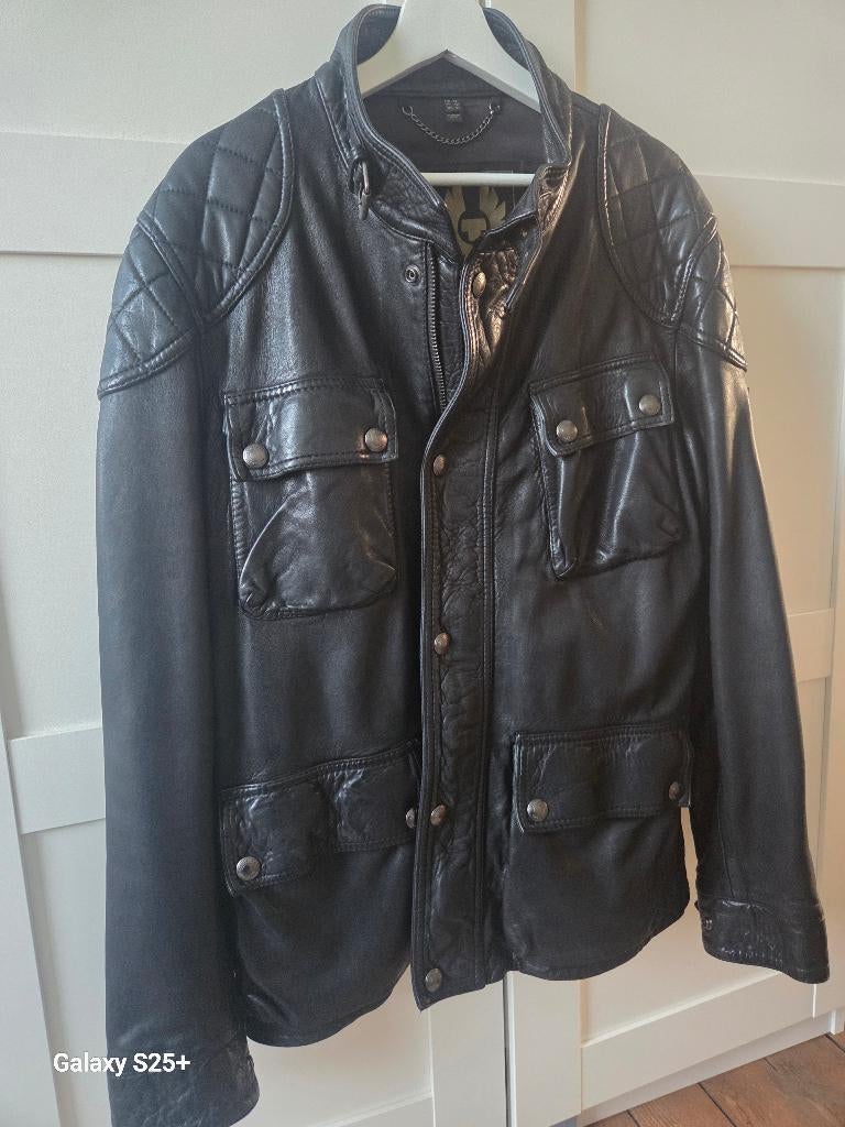 Veste en cuir belstaff, Motoren, Ophalen, Nieuw zonder kaartje, Heren, Jas | leer