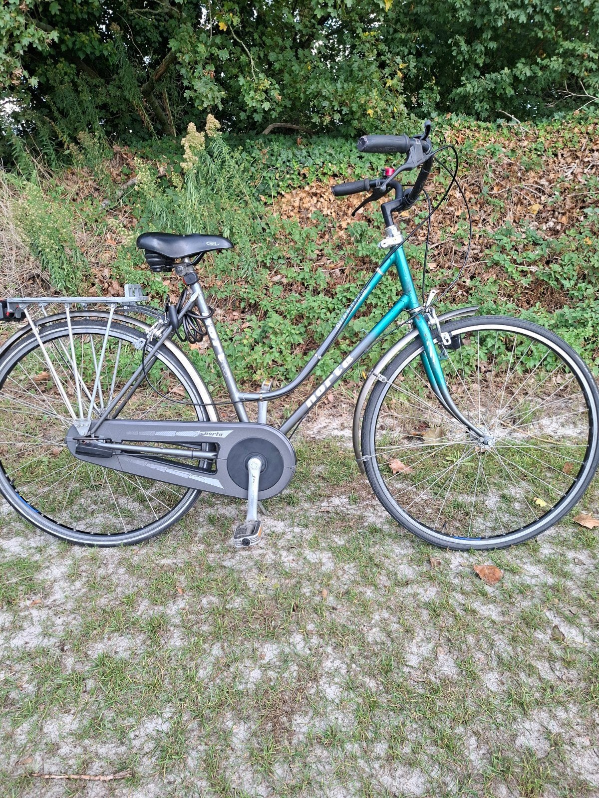 damesfiets te koop, Fietsen en Brommers, Overige merken, Velgrem, (Extra) lage instap, Zo goed als nieuw