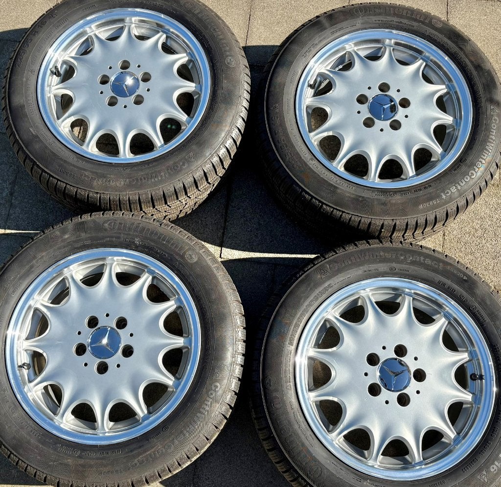 Set Mercedes velgen type Monkar voor SL R129 in TOP-staat, Ophalen, Gebruikt, Velg(en), 16 inch