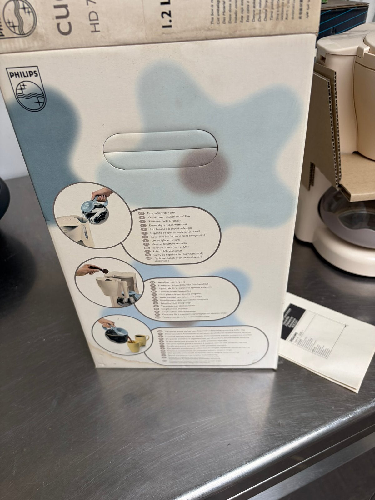 Koffiezetapparaat, Elektronische apparatuur, Koffiezetapparaten, 4 tot 10 kopjes, Ophalen, Zo goed als nieuw, Koffiemachine