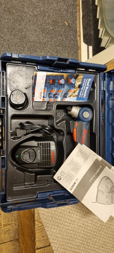 Bosch professionele haakse machine schroef, Ophalen of Verzenden, Zo goed als nieuw, Boor- en Schroefmachine, Variabele snelheid
