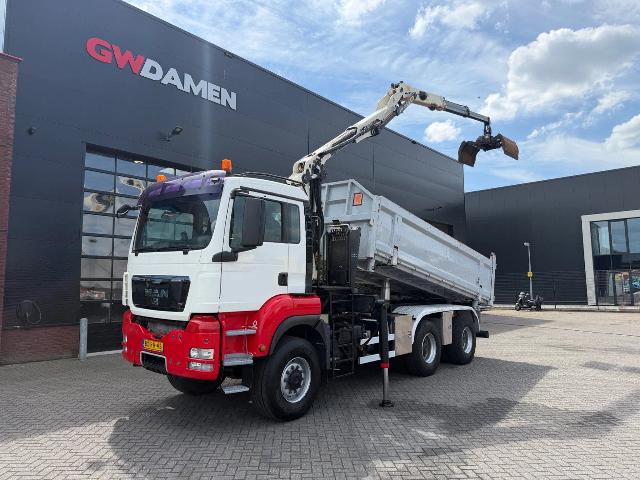 MAN TGS 26.360 6x6 Kipper / Z kraan Euro 5, Achat, MAN, Diesel, Automatique