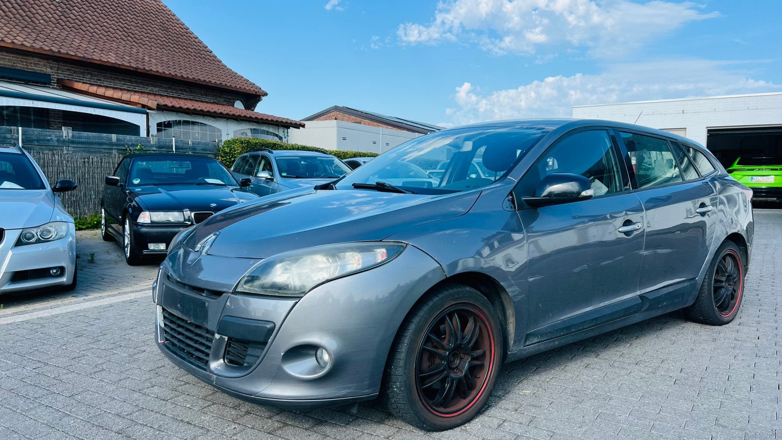 Renault Megane Break * Automaat * Navi * Airco * Export !!, Euro 5, Achat, Entreprise, Capteur de lumière
