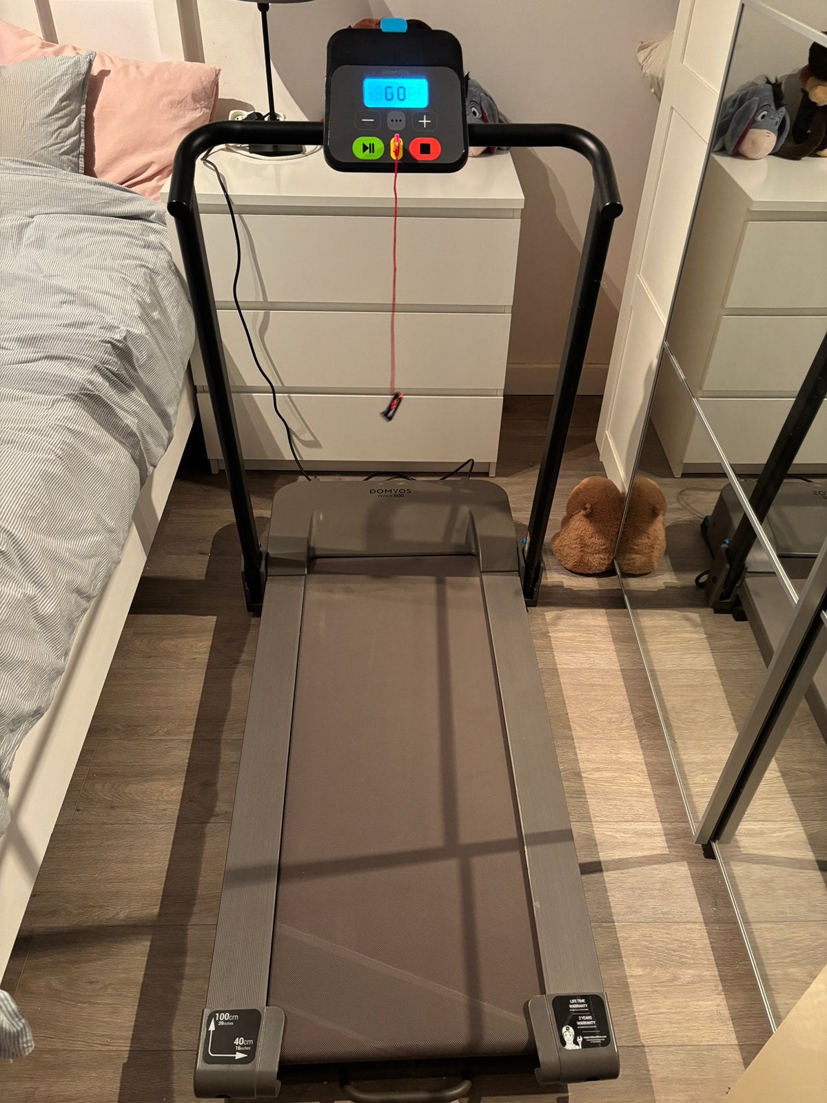 Loopband Domyos Walk500, Ophalen, Gebruikt, Aluminium, Loopband