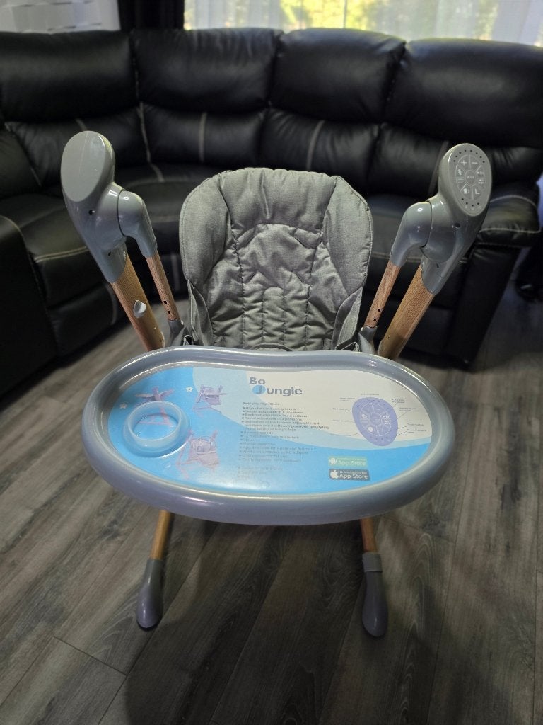 Kinderstoel 2 in 1 babyschommel, Kinderen en Baby's, Ophalen, Gebruikt, Afneembaar eetblad