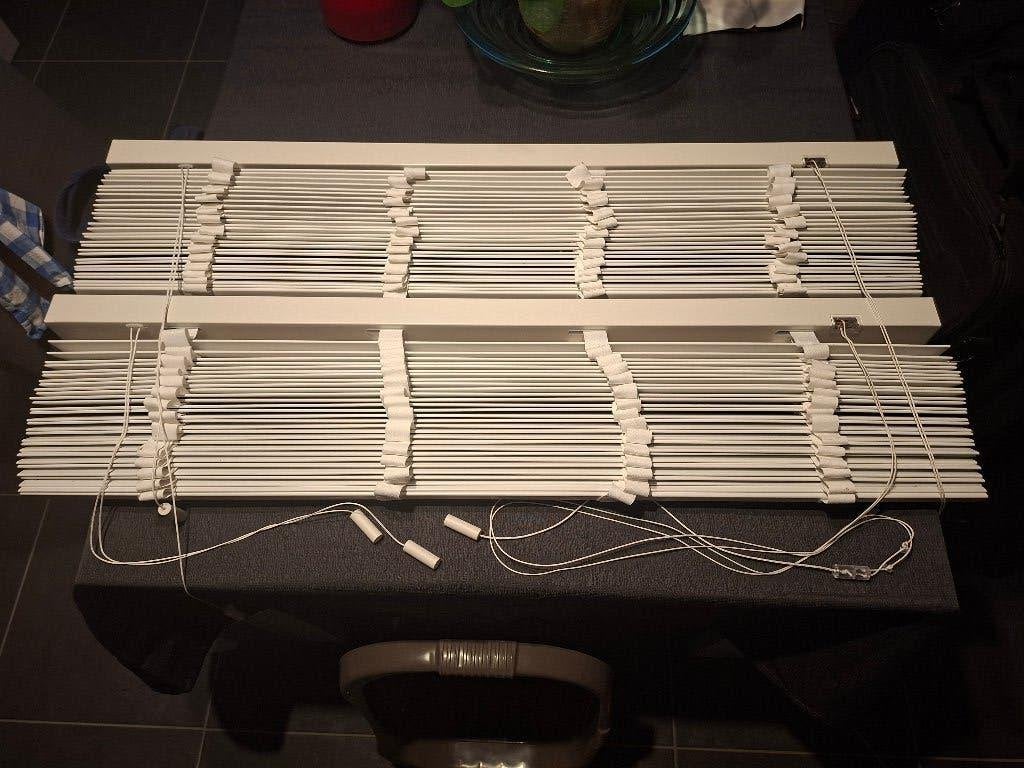 Houtlook Jaloezie, Huis en Inrichting, Ophalen, Jaloezie, Kwantum, Wit