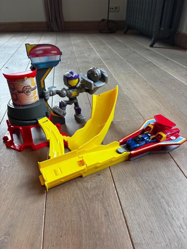 Paw patrol racebaan, Kinderen en Baby's, Speelgoed | Racebanen, Ophalen, Gebruikt, Racebaan