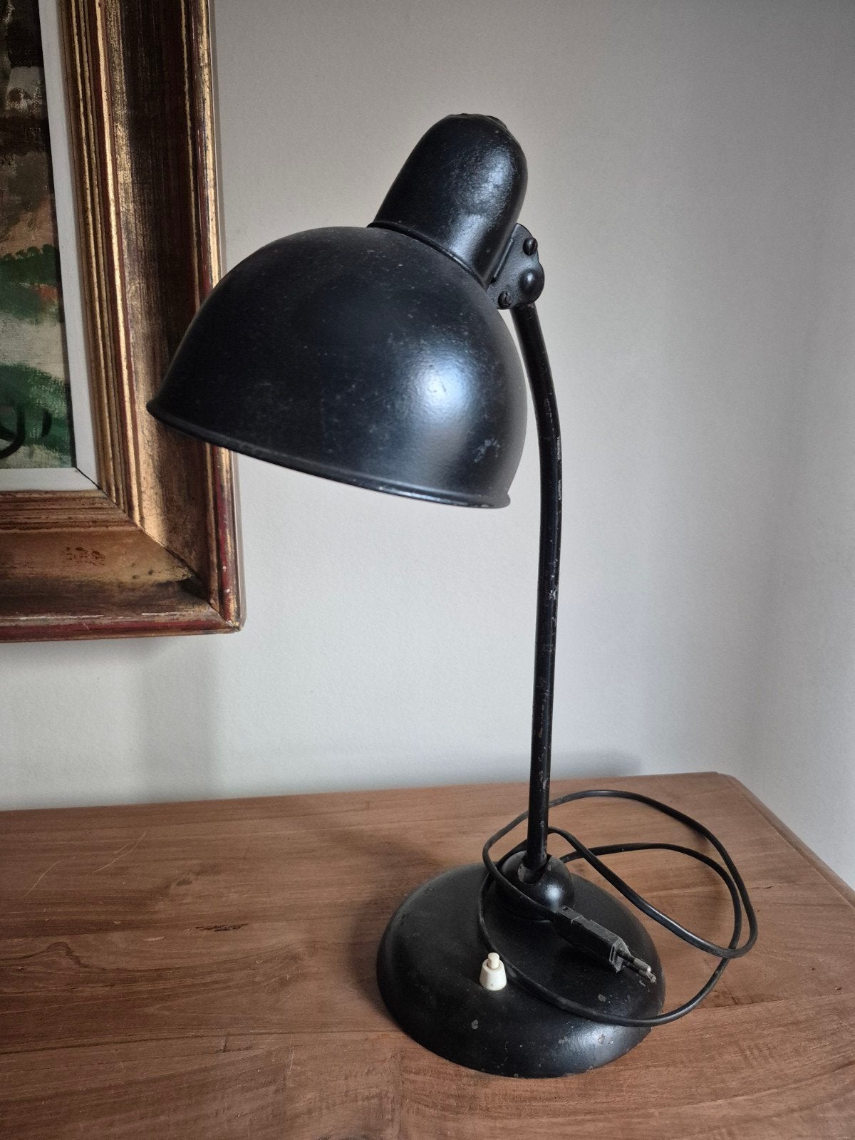 Kaiser idell Bauhaus-ontwerp Christian Dell bureaulamp, Ophalen of Verzenden