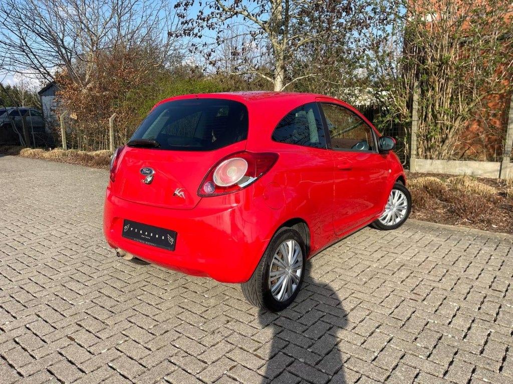 Ford Ka 1.2-2014/210.000 km/Benzine/EURO 6-Gekeurd, Autos, Ford, Rouge, Essai à domicile, Euro 6, Entreprise