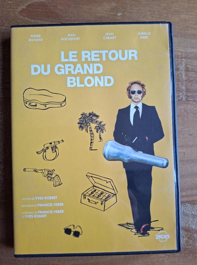 Le retour du grand blond - Pierre Richard - Mireille Darc, CD & DVD, Enlèvement ou Envoi, Utilisé