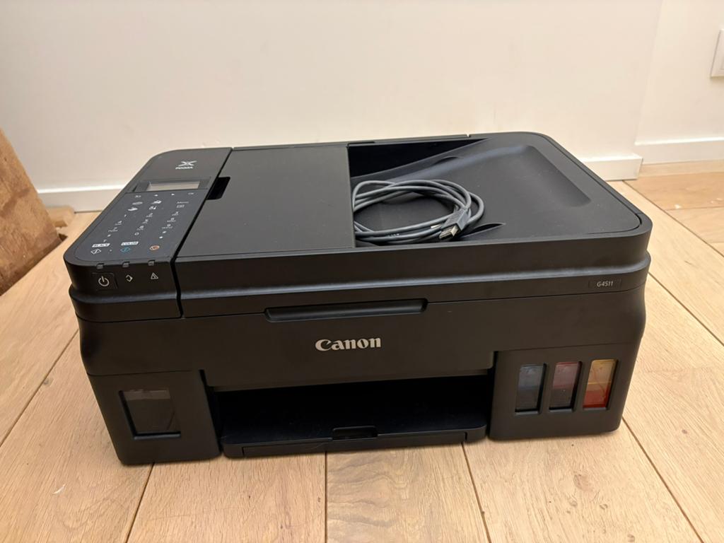 Canon G4511 printer en scanner, Ophalen, Gebruikt, Printer, Inkjetprinter