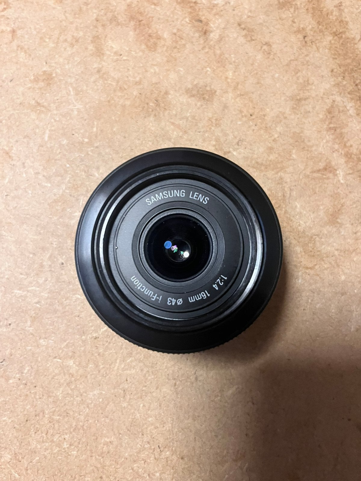 Samsung nx lens 16mm 1:2.4 ifunction, Enlèvement ou Envoi, Comme neuf