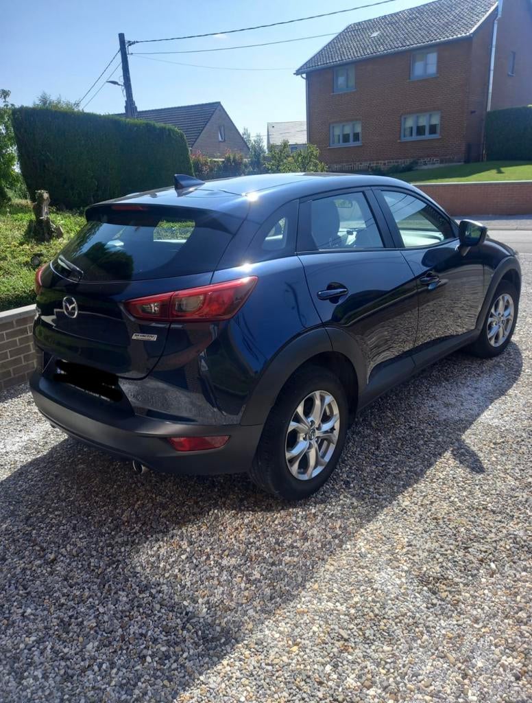 Mazda CX3 Skyactiv-D 102.000km, Auto's, Euro 5, Zwart, Blauw, 5 deurs