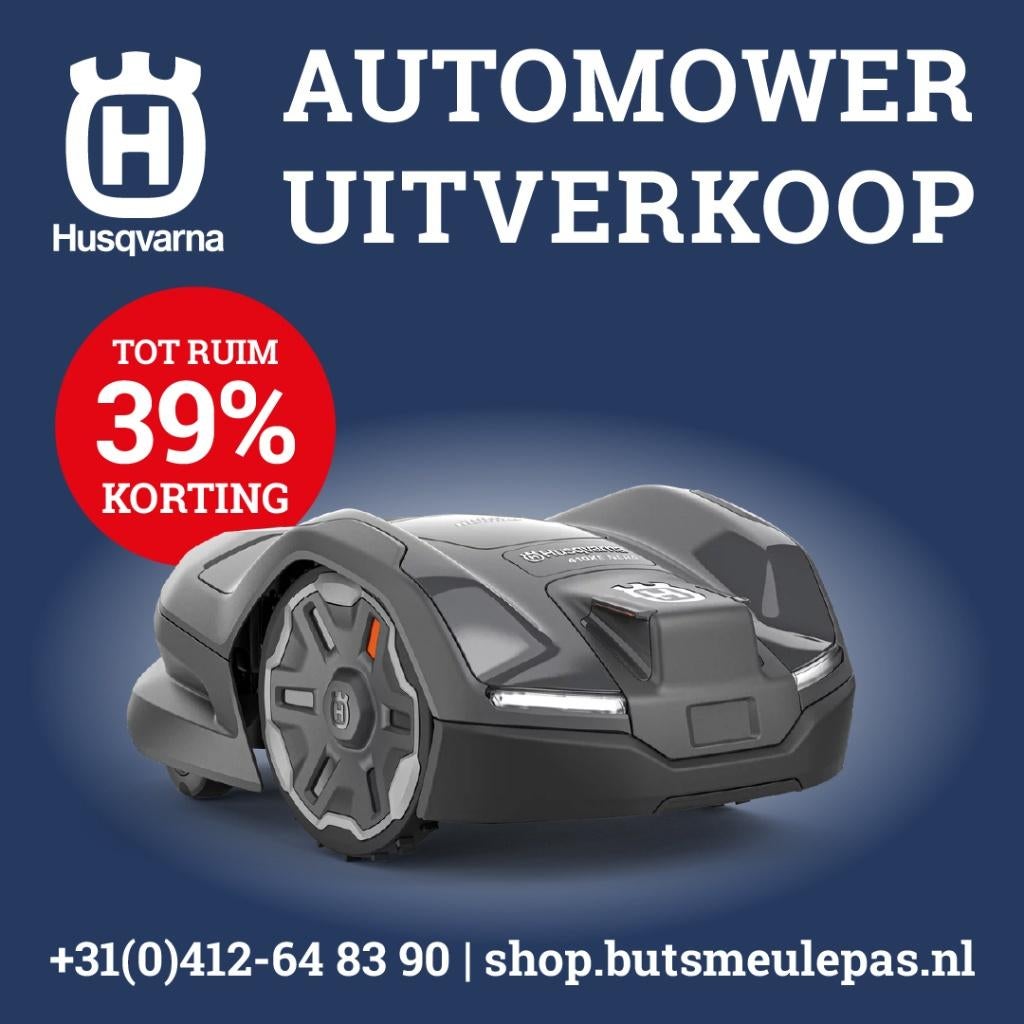 Husqvarna Automower uitverkoop: TOT 39% KORTING! vanaf € 859, Neuf, Enlèvement ou Envoi, Tondeuses à gazon sur batterie, Moins de 30 cm
