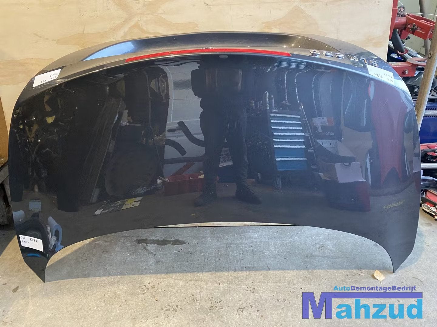 MERCEDES SLK R172 Grijs achterklep 2011-2016, Gebruikt, Mercedes-Benz AG, Deur, Mercedes-Benz