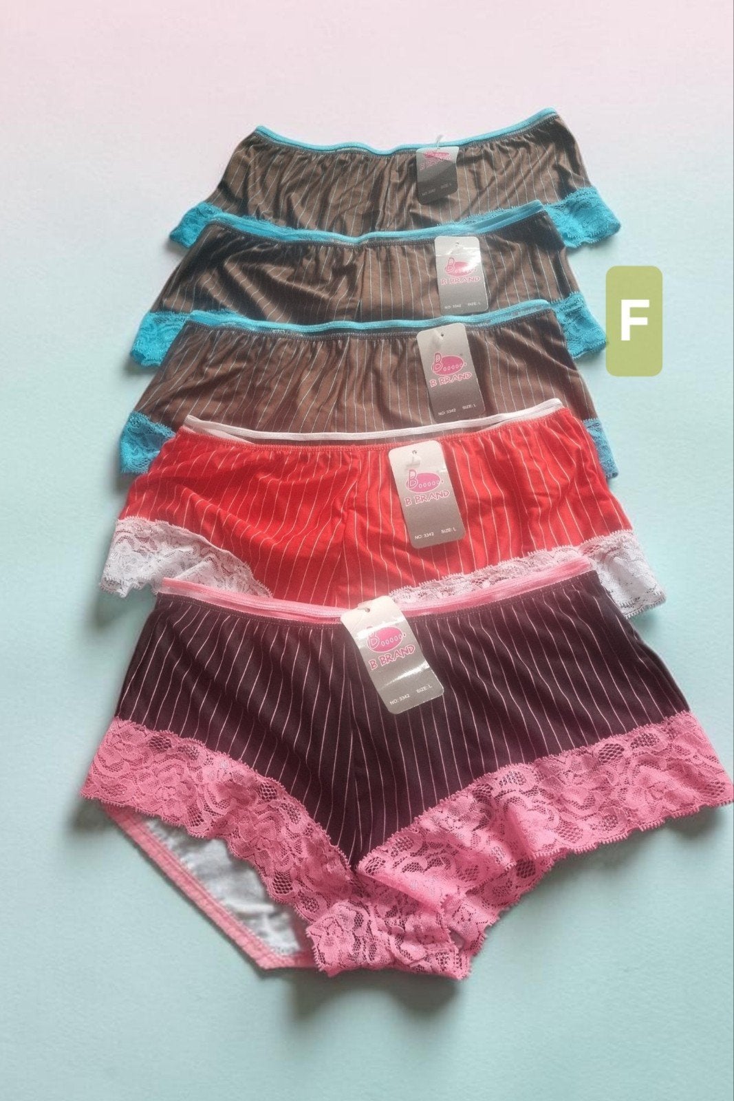 B.Brand 5x Nieuwe Slips/Boxers Maat L, Kleding | Dames, B.Brand, Ophalen of Verzenden, Meerkleurig, Slip