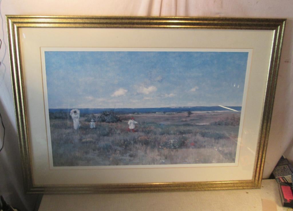 Superbe cadre photo en bois doré - 93x66/87x60, Enlèvement ou Envoi, Comme neuf