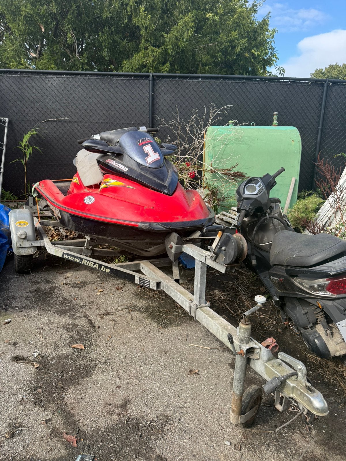 Sea-Doo RX DI jetski + RIBA aanhangwagen – compleet te koop, Sports nautiques & Bateaux, Enlèvement, Utilisé
