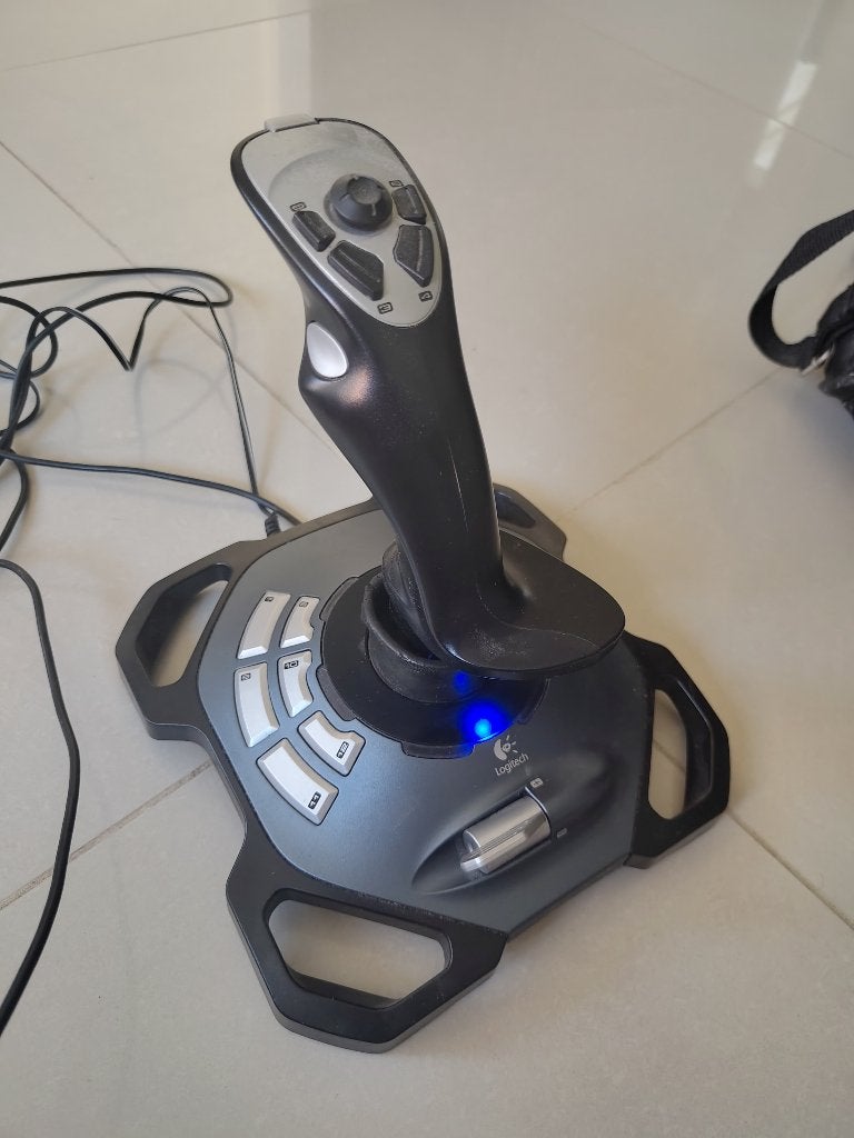 Joystick Logitech Force3DPro, Enlèvement, Utilisé, Logitech