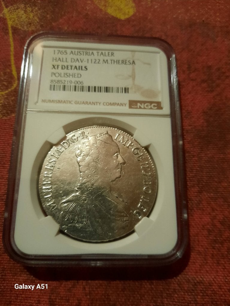 1 thaler Marie therese 1765, Enlèvement ou Envoi
