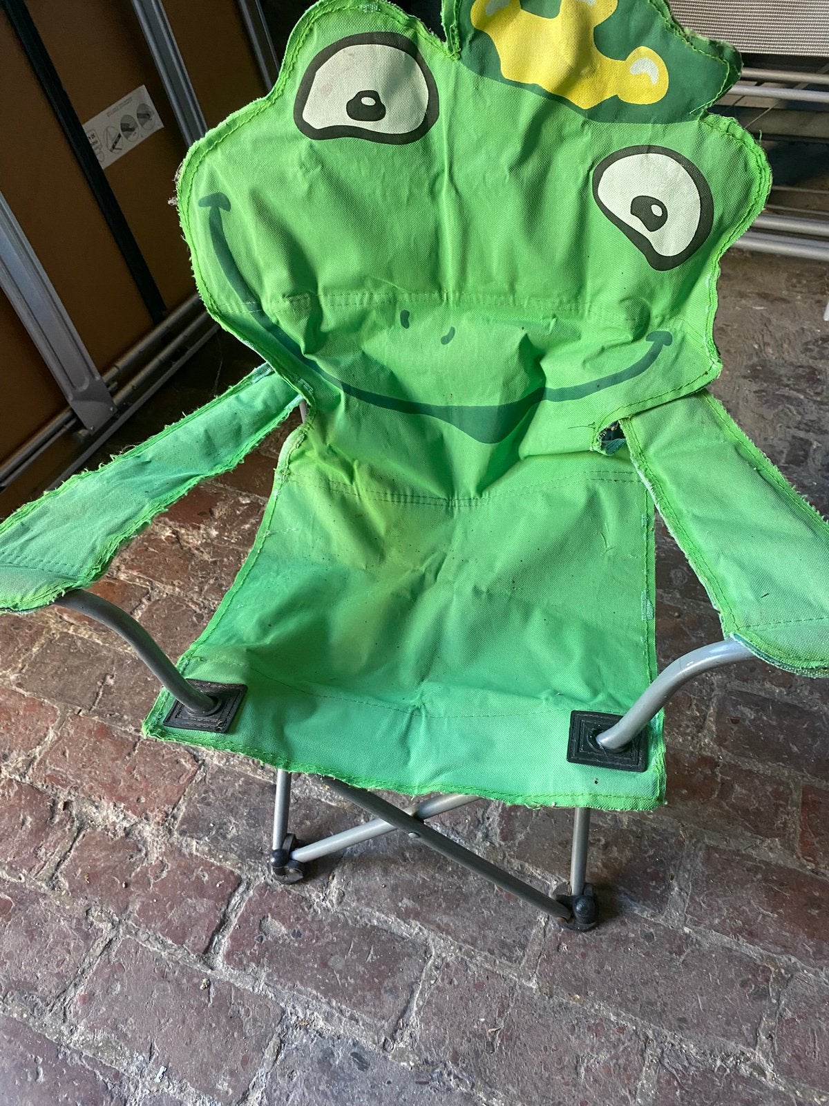 Gratis kindervouwstoel, Caravanes & Camping, Enlèvement, Utilisé, Chaise de camping