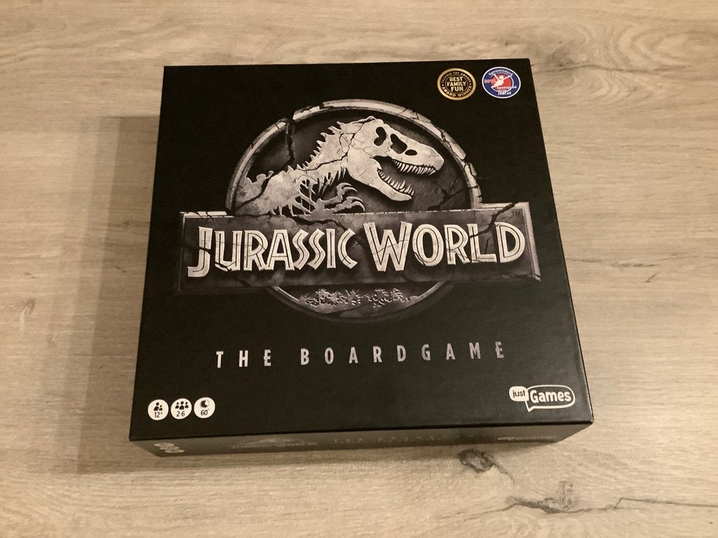 Jurassic World boardgame, Een of twee spelers, Ophalen of Verzenden, Zo goed als nieuw, Universal-Just games
