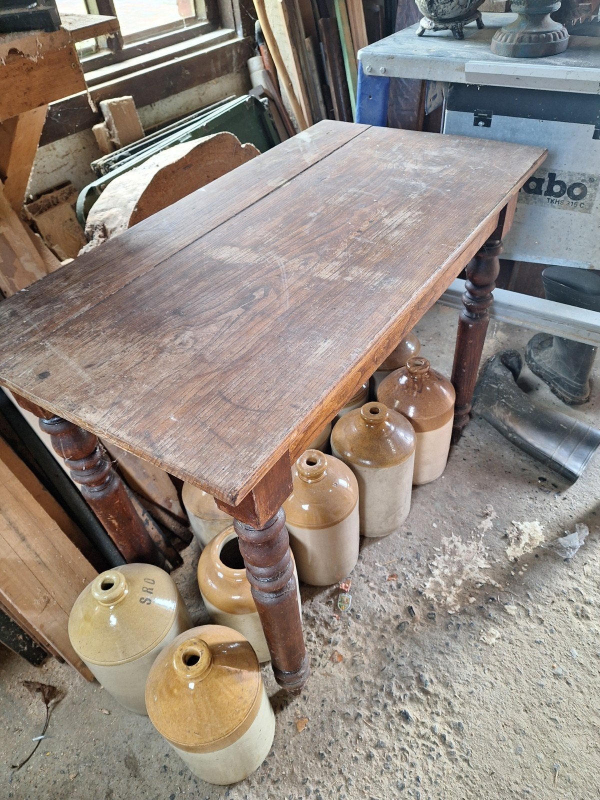 cafetafel, Ophalen