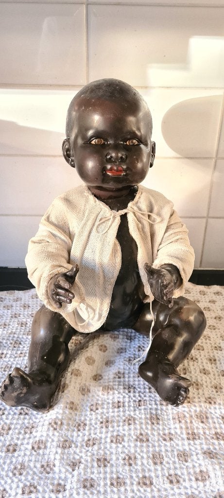 antieken pop, Verzamelen, Verzenden, Gebruikt, Babypop