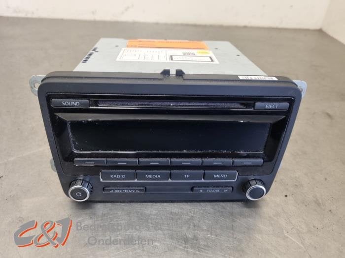 Radio d'un Volkswagen Caddy, Volkswagen, -, 3 mois de garantie, Utilisé