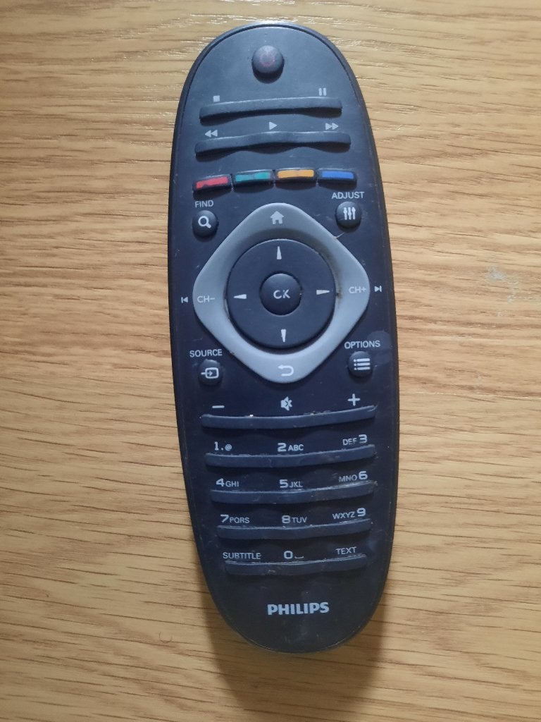 Philips afstandsbediening - RC2813903/01, Ophalen of Verzenden, Gebruikt, Origineel, Tv