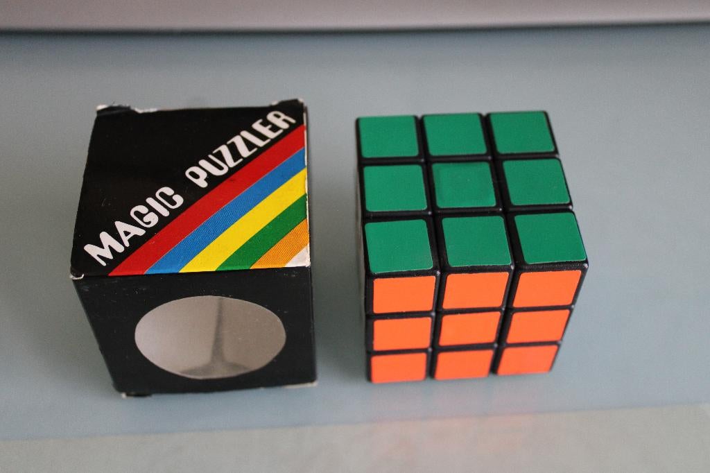 Rubiks Cube - Magic Puzzler, Ophalen of Verzenden, Minder dan 500 stukjes, Zo goed als nieuw, Rubik's of 3D-puzzel