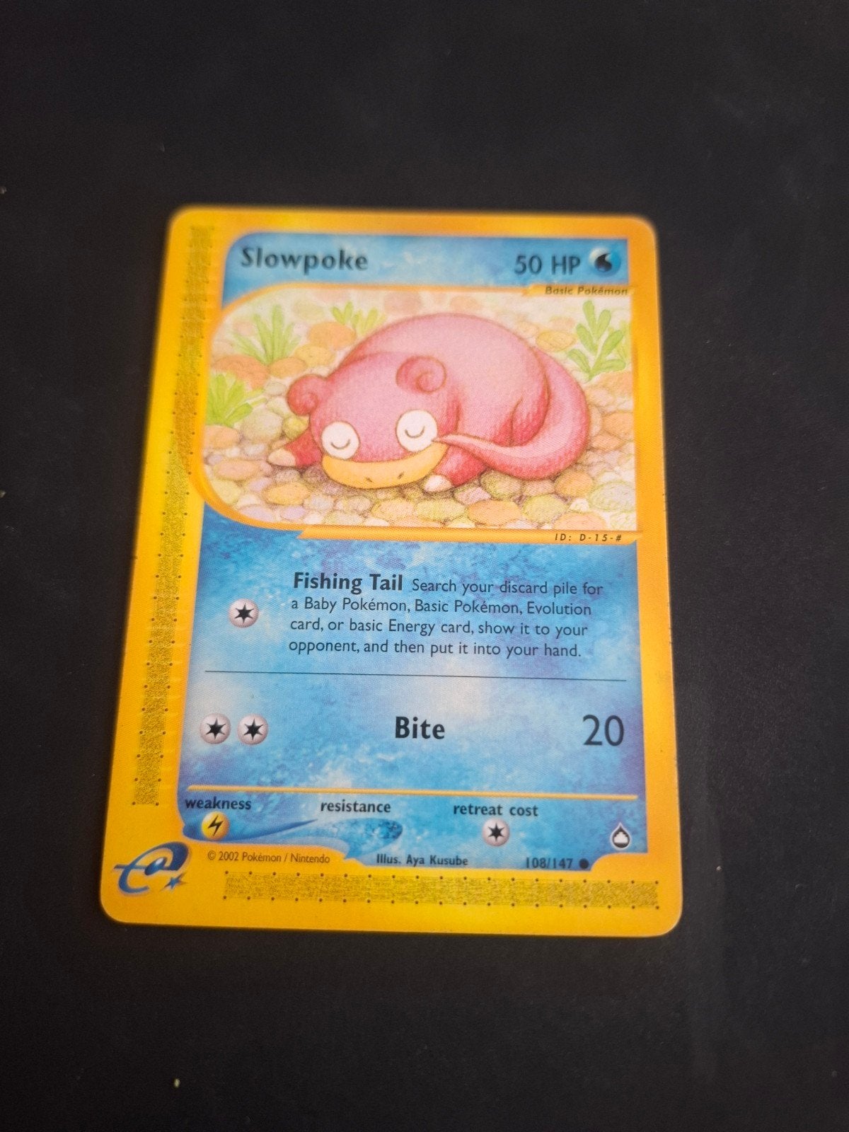 Slowpoke Pokémon kaart 108/147 - EX Deoxys, Ophalen of Verzenden