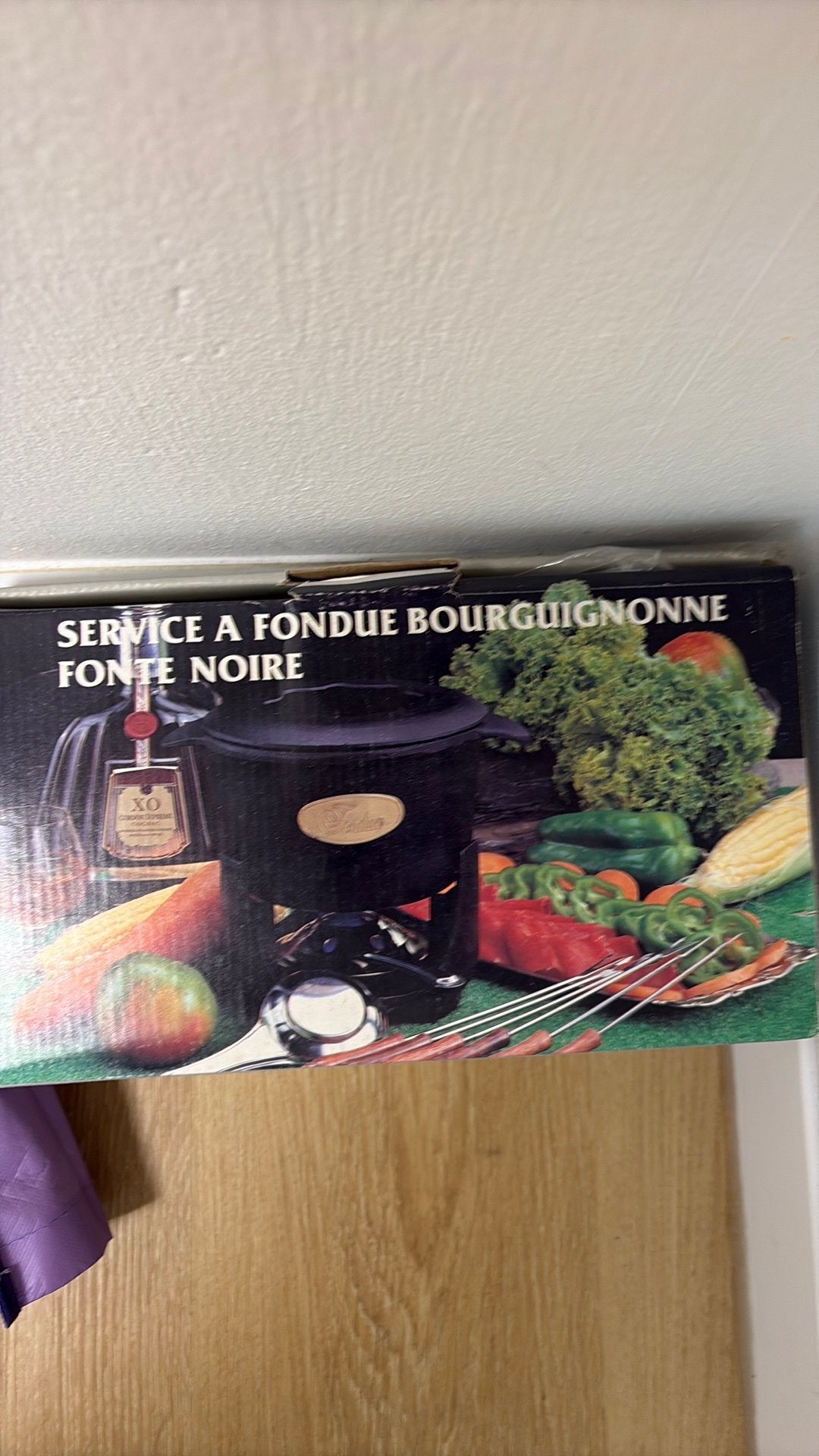 Fondue stelletje, Enlèvement, Neuf