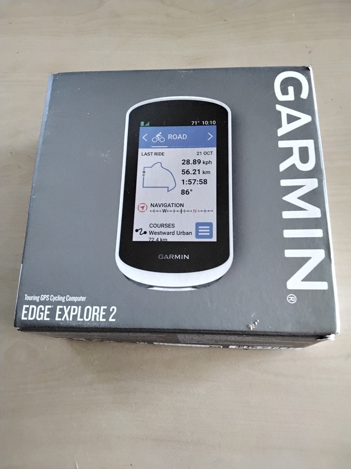Garmin Edge explore 2, Ophalen